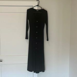 Reformation Knit Button Down Dress